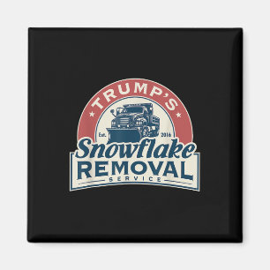 Aimant Trumps Snowflake Service de suppression Funny Trum