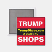 Aimant TrumpShops.com de l'aimant CN Shelby (Recto/Verso)