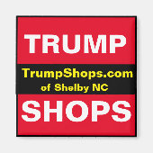 Aimant TrumpShops.com de l'aimant CN Shelby (Devant)