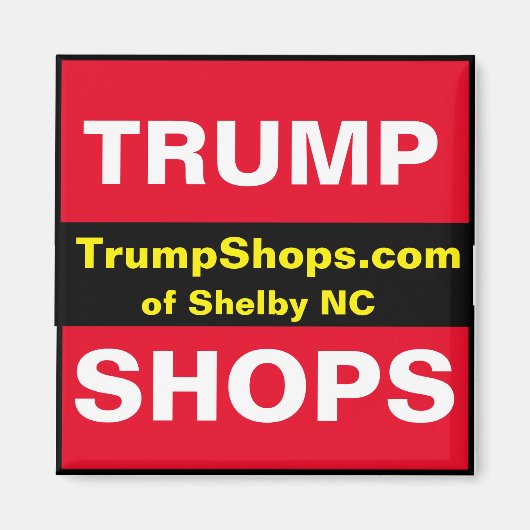 Aimant TrumpShops.com de l'aimant CN Shelby (Devant)