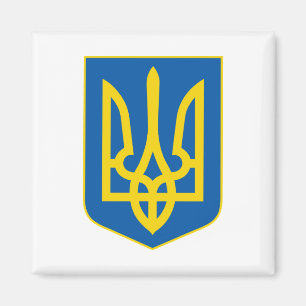 Aimant Tryzub ukrainien (Trident) - Armoiries