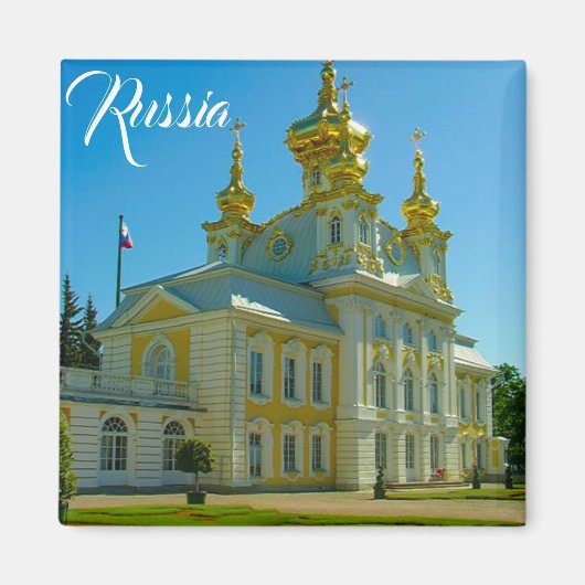 Aimant Tsarskoye Selo Pushkin Cathrine Palace Russie (Devant)