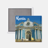 Aimant Tsarskoye Selo Pushkin Cathrine Palace Russie (Recto/Verso)