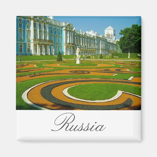Aimant Tsarskoye Selo Pushkin Cathrine Palace Russie (Devant)