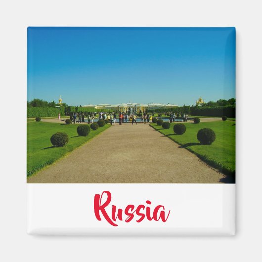 Aimant Tsarskoye Selo Pushkin Cathrine Palace Russie (Devant)