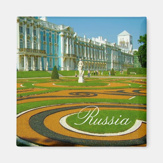 Aimant Tsarskoye Selo Pushkin Cathrine Palace Russie (Devant)