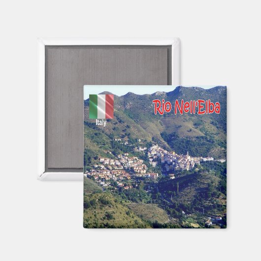 Aimant TSC070 RIO NELL'ELBA, ELBA Island Toscane Frigo (Recto/Verso)