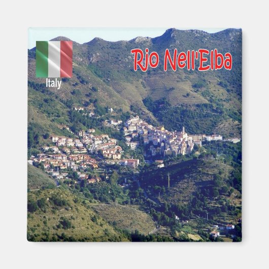 Aimant TSC070 RIO NELL'ELBA, ELBA Island Toscane Frigo (Devant)