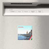 Aimant TSC071 RIO MARINA, île ELBA Toscane, réfrigérateur (In Situ (Lave-vaisselle))