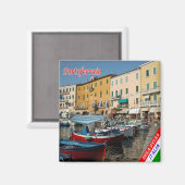 Aimant TSC074 PORTOFERRAIO Île ELBA, Toscane, Réfrigérate (Recto/Verso)