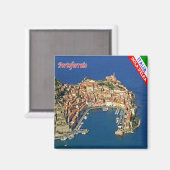 Aimant TSC076 PORTOFERRAIO Île ELBA, Toscane, Réfrigérate (Recto/Verso)