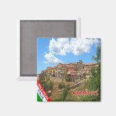 Aimant TSC084 CAPOLIVERI, île ELBA, Toscane, Réfrigérateu (Recto/Verso)