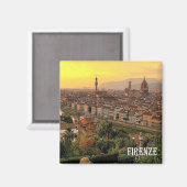 Aimant TSC088 FLORENCE - Cityscape - Toscane - Pont (Recto/Verso)