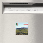 Aimant TSC104 ORVIETO, Panorama, Toscane, Frigo (In Situ (Lave-vaisselle))