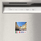 Aimant TSC111 LUCCA I Love, Toscane, Italie, Frigo (In Situ (Lave-vaisselle))