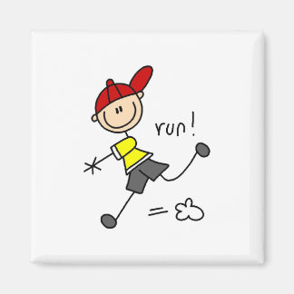 Aimant Tshirts et cadeaux de course de baseball