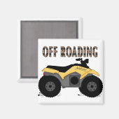 Aimant Tshirts et cadeaux hors route (Recto/Verso)