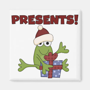 Aimant Tshirts et cadeaux père Noël Frog
