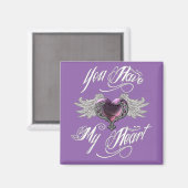 Aimant Tu As Mon Coeur Rose (Recto/Verso)