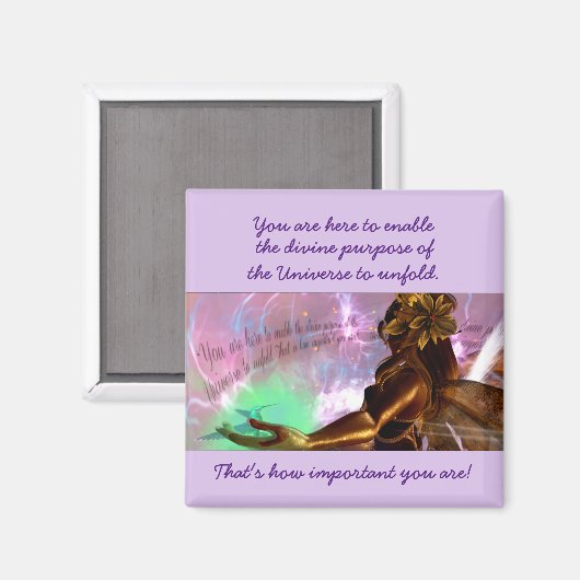 Aimant Tu Es Important ! (Recto/Verso)