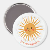 Aimant Tu es mon rayon de soleil (Recto/Verso)