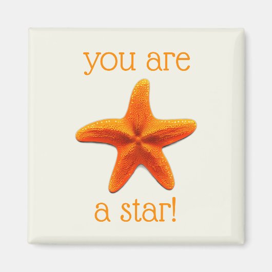 Aimant Tu es une star (Devant)