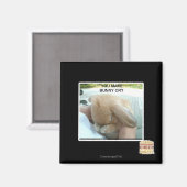 Aimant Tu fais pleurer le lapin (Recto/Verso)