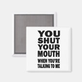 Aimant Tu Fermes Ta Bouche (Recto/Verso)