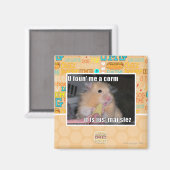 Aimant Tu m'as trouvé du maïs (Recto/Verso)