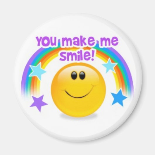 Aimant tu me fais sourire ! (Devant)