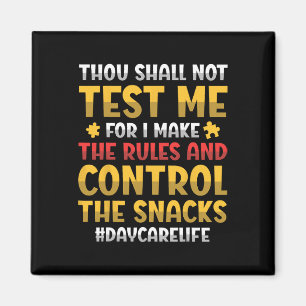 Aimant Tu ne me mettras pas à l'épreuve car je fais les r