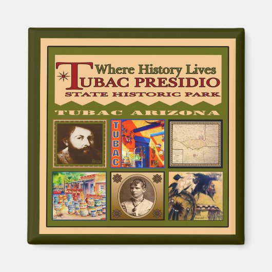 Aimant Tubac Presidio (Devant)