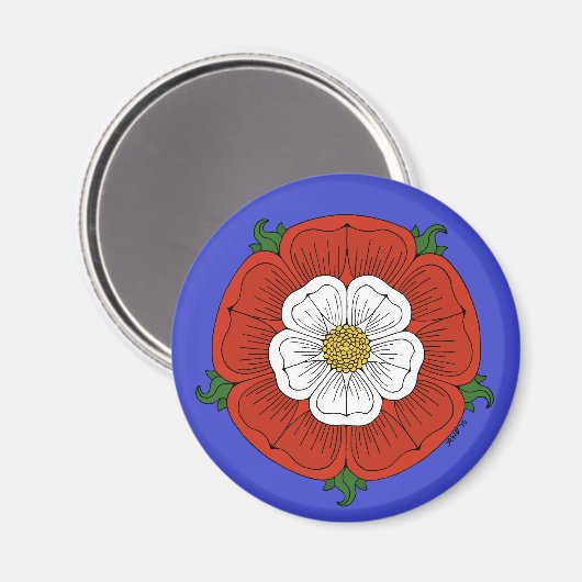 Aimant Tudor Rose (Recto/Verso)