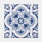 Aimant Tuile bleue portugaise (Devant)