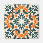 Aimant Tuile bleue portugaise (Devant)