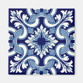 Aimant Tuile bleue portugaise (Devant)