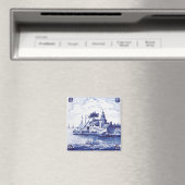 Aimant Tuile bleue traditionnelle (In Situ (Lave-vaisselle))