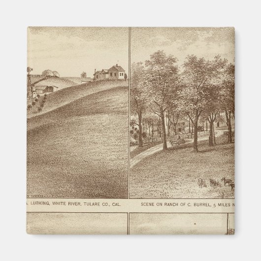 Aimant Tulare Co ranch, bureaux (Devant)