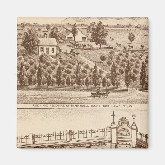 Aimant Tulare County Bank (Devant)