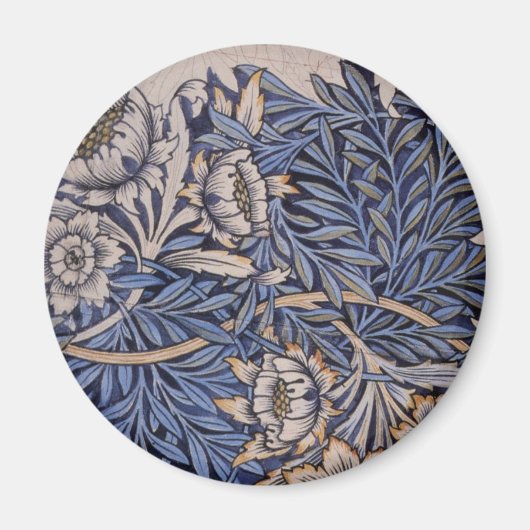 Aimant Tulip et Willow Par William Morris (Devant)