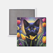 Aimant Tulip Kitty (Recto/Verso)