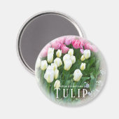 Aimant Tulipe (Recto/Verso)