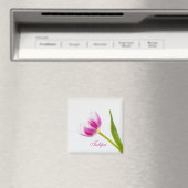 Aimant Tulipe rose (In Situ (Lave-vaisselle))