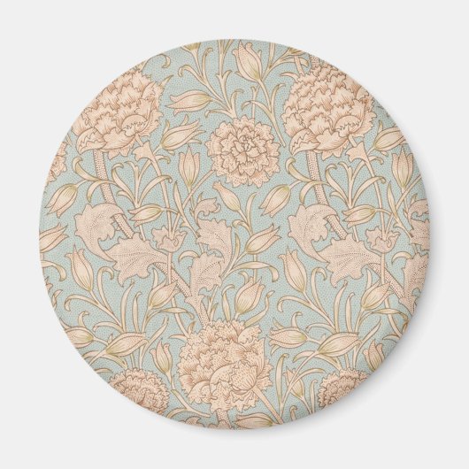 Aimant Tulipe sauvage de William Morris, design floral (Devant)