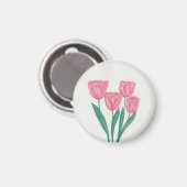 Aimant Tulipes (Recto/Verso)