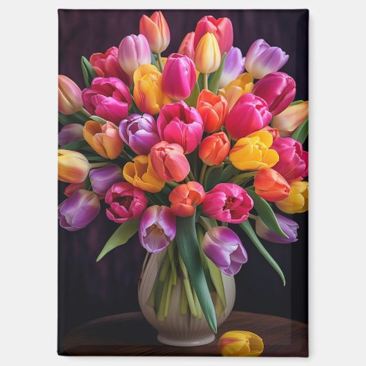 Aimant Tulipes (Recto)