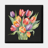 Aimant Tulipes (Devant)
