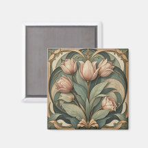 Tulipes Art Nouveau