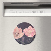 Aimant Tulipes en fleurs mignonnes -Personnalisées (In Situ (Lave-vaisselle))