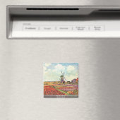 Aimant Tulips De Hollande Par Claude Monet (In Situ (Lave-vaisselle))